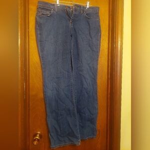 Izod Women's Blue Jeans, 17" Wide, 31.5" Long
